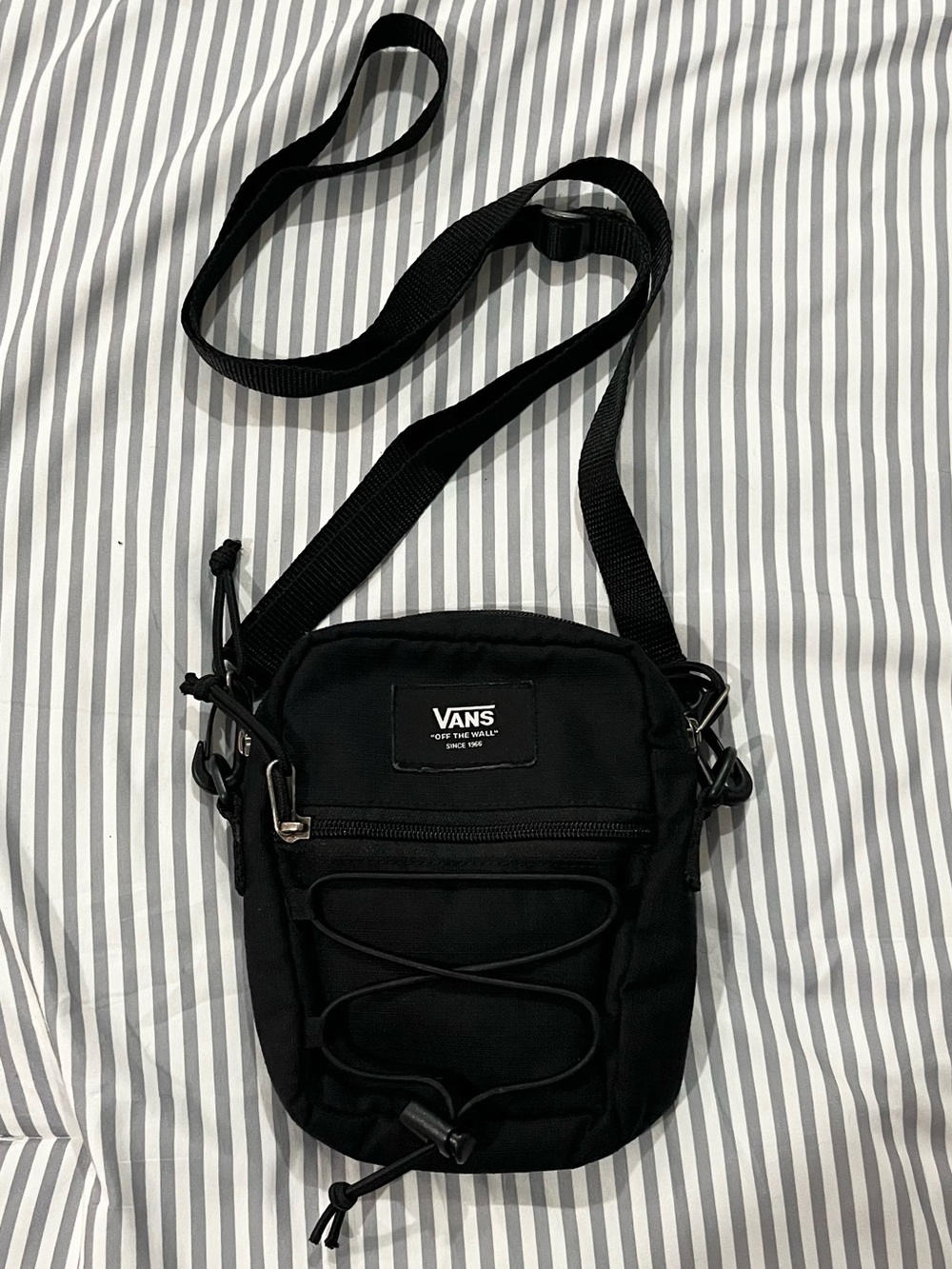 Vans Bail Black Crossbody Shoulder Bag